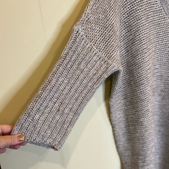 Noisy May Grey Loose Knit Sweater/Tunic - Picture 3 of 6